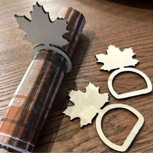 Wooden napkin rings​